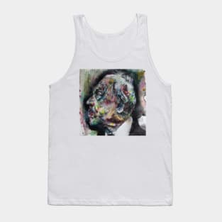 BORGES - watercolor portrait .6 Tank Top